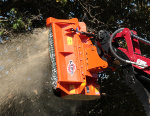 Lipa Forestry Mulchers for Mini Excavators in action