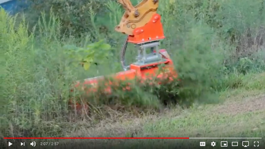 Lipa Flail Mowers for Mini Excavators Video